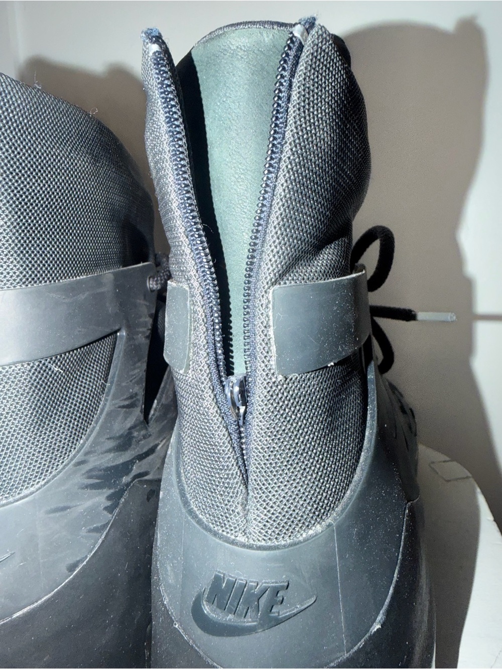 Rare NIKE x Fear Of God “Triple Black” Sneakers 2020 Release w/ box - Picture 12 of 16